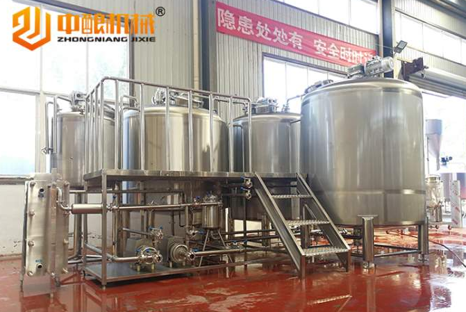 自釀啤酒設（shè）備主要包括的係統